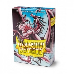 (image for) Dragon Shield Matte Pink Small Sleeves (60)